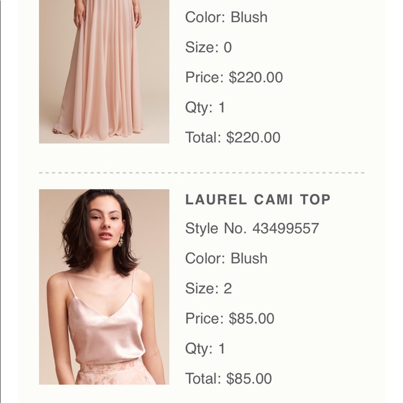 BHLDN Laurel Top in Blush 🌸 - Picture 2 of 7